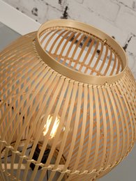 Vloerlamp Tuvalu bambú natural, S