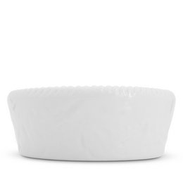 Molde para hornear redondo, 23,5 cm, blanco ignífugo