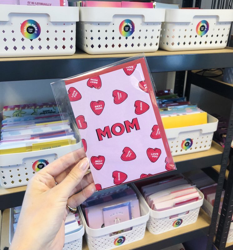 Mom lykønskningskort Mors dag