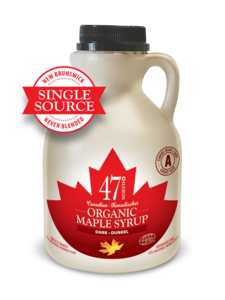 SINGLE SOURCE Bio Maple Syrup, Canada Grade A, donker, robuust - 500ml