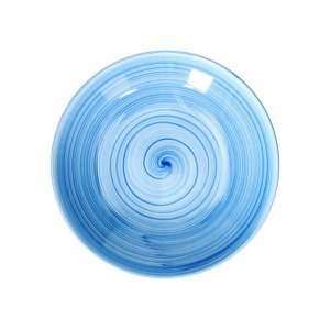 COUS COUS PLATE 26 CM BLUE