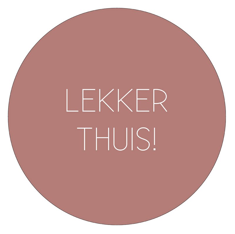 Vægcirkel pæn derhjemme pink