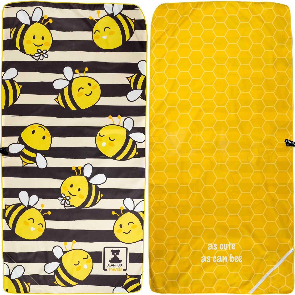 Bee Beach Towel - Microfiber