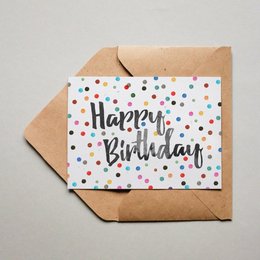 Punto feliz cumpleaños