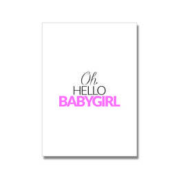 Carte postale Babygirl A6