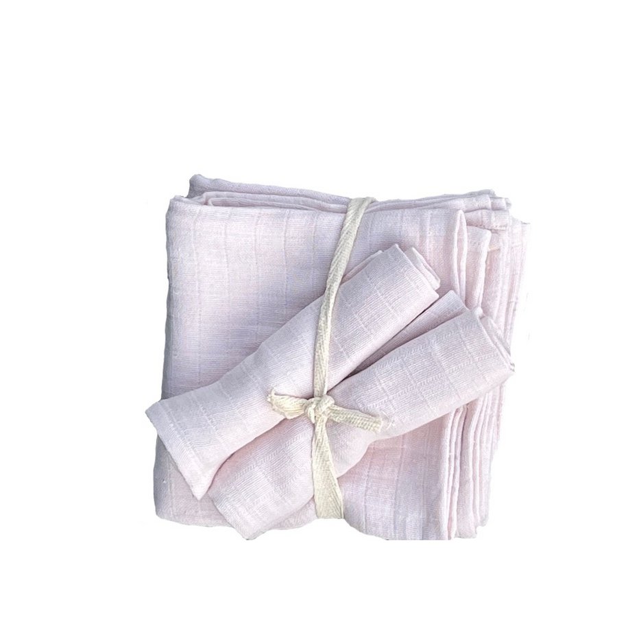 Set of muslin cloths - organic cotton