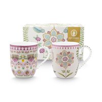 Set/2 Mugs Small Lily&Lotus 145ml