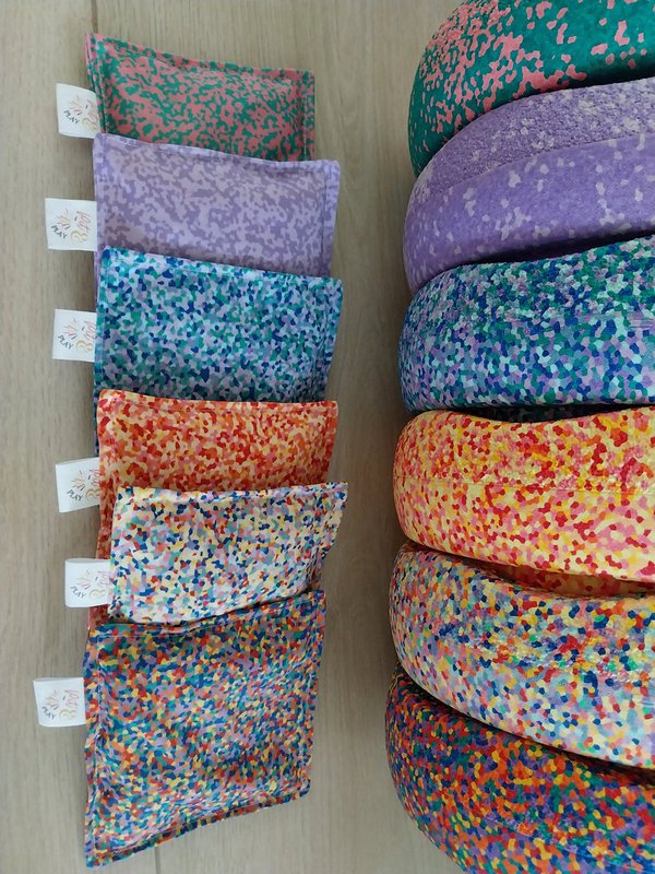Super konfetti sensory petzakje - sensory beanbag