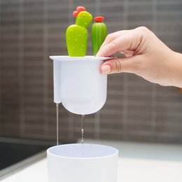 FLASCHENBÜRSTE SET CACTI WHITE