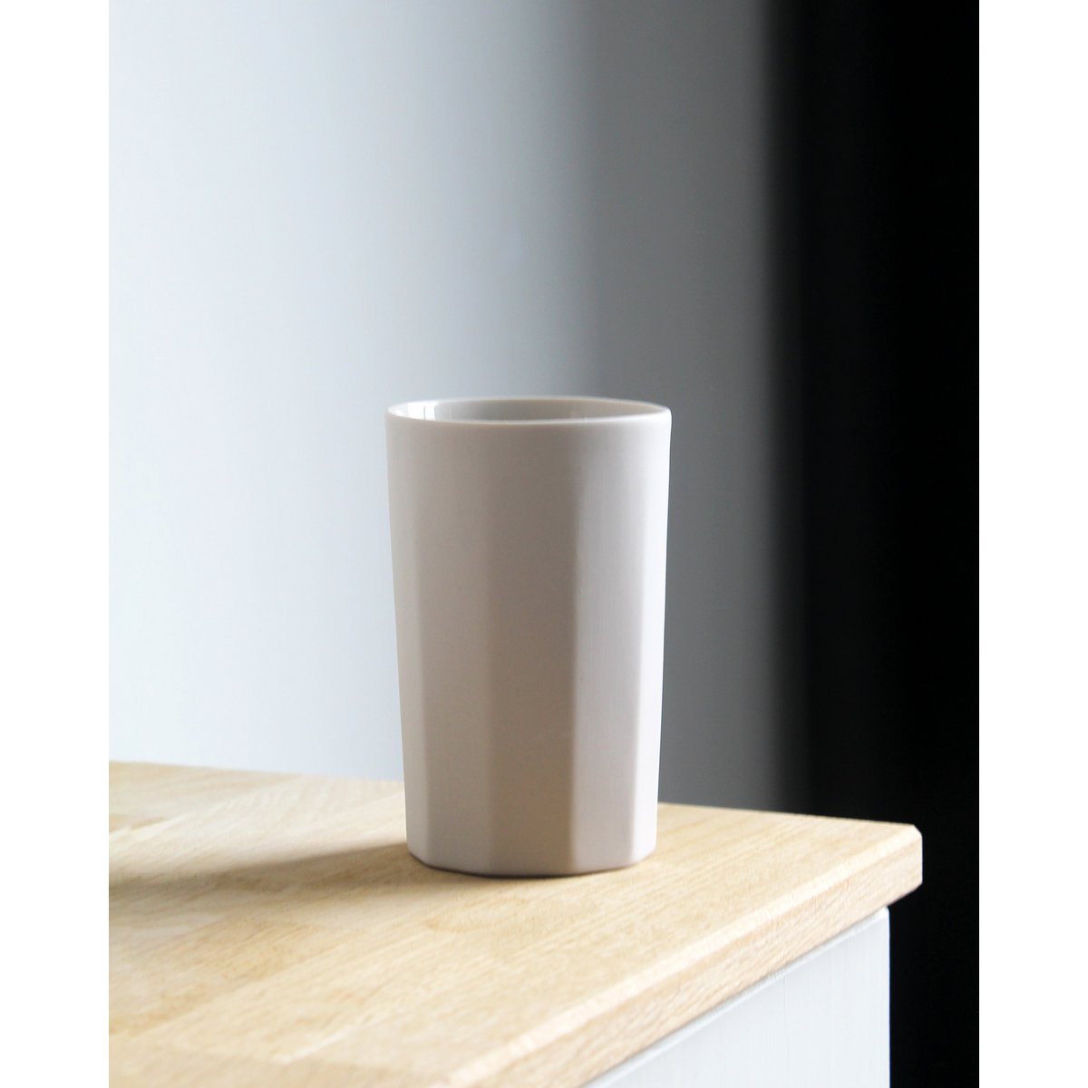 Tazza alta segmentata | sabbia
