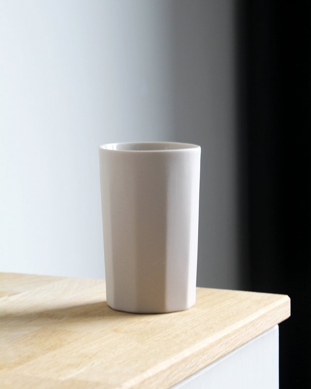 Grande tasse segmentée | sable