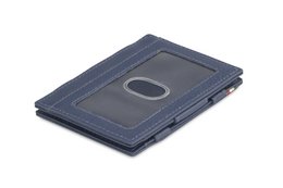 Portafoglio Essenziale ID Window Blu Navy