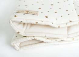 Tipi „Gold Star“ mit Girlande und Matten-Set