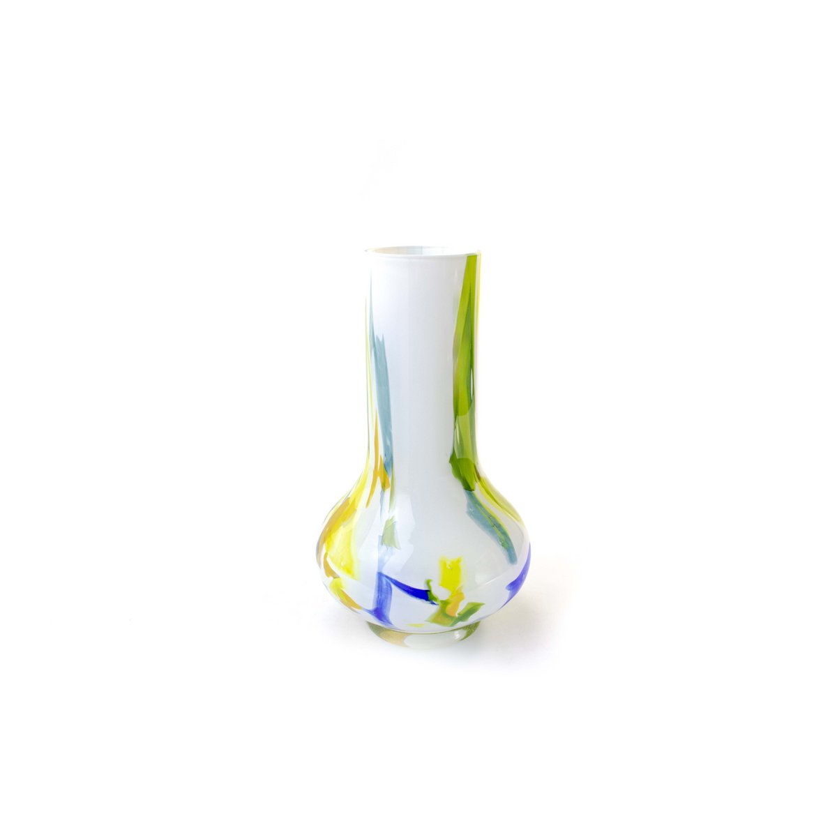 Vaas Bloem "Monet Collectie" - hoogte 29 cm - glas