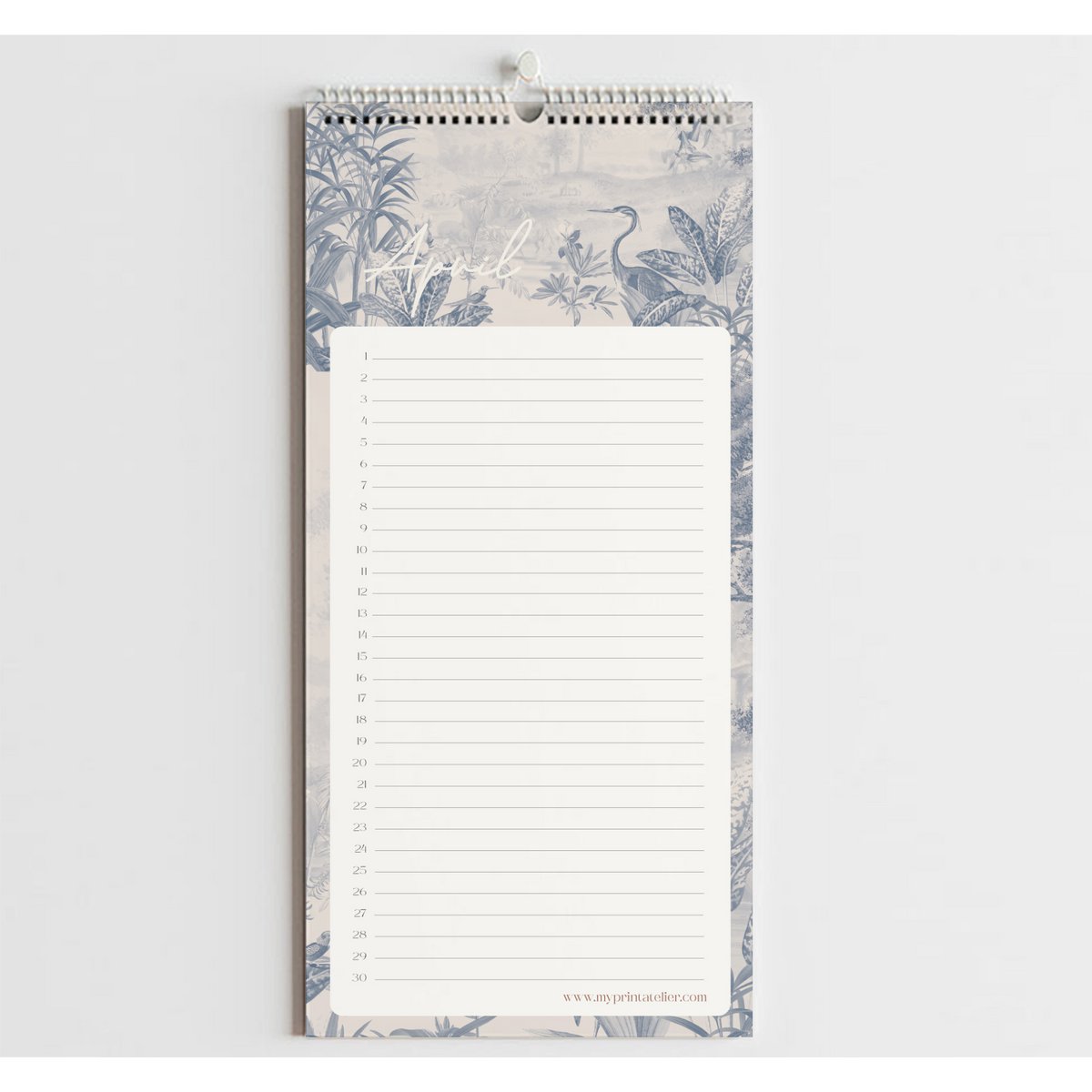 Birthday Calendar Signature Landscapes - Annet Weelink Design Landscapes - 14x29.7cm - Perpetual Calendar - Premium Paper