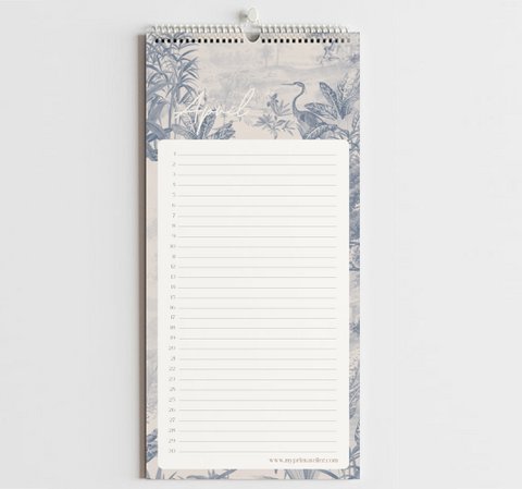 Birthday Calendar Signature Landscapes - Annet Weelink Design Landscapes - 14x29.7cm - Perpetual Calendar - Premium Paper