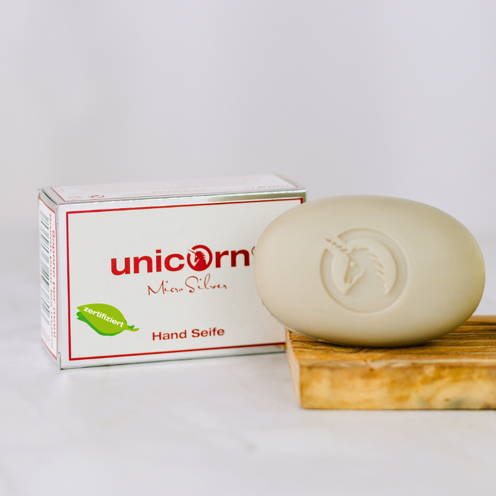 Jabón de manos unicorn® con microplata