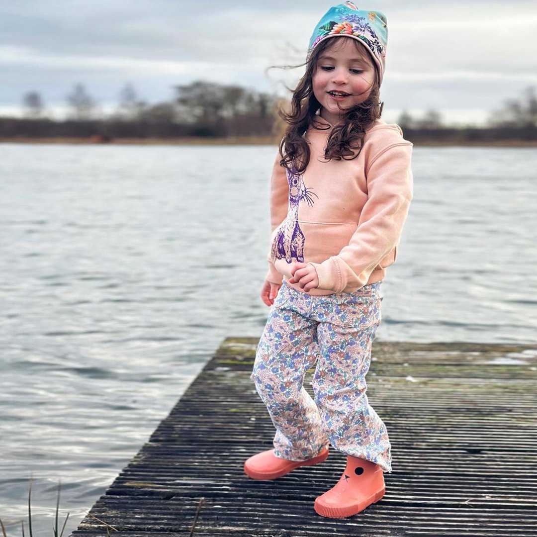 KERRAN Kinder Regenstiefel Rosa