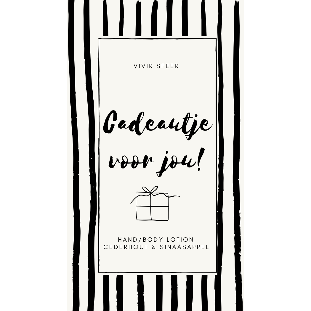 Lotion - Cadeautje voor jou