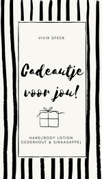Lotion - Cadeautje voor jou