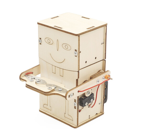Baukasten Roboter-Münzfresser / Sparschwein - Science Kit