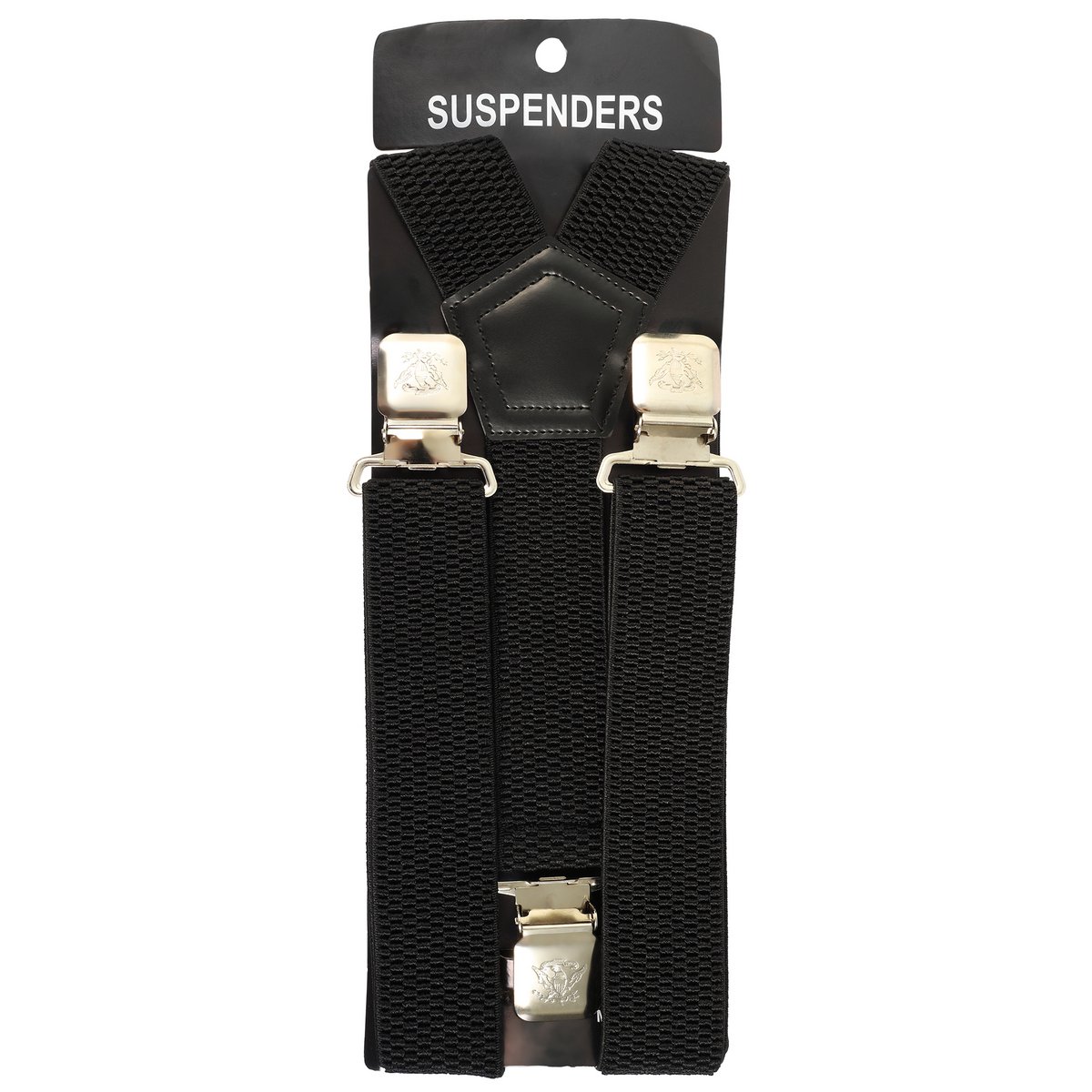 Braces, 130 cm, elastic, black