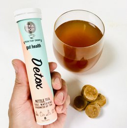 Detox brændenælde te-pop, hurtigbrygget gourmet-te (8-pak bakke)