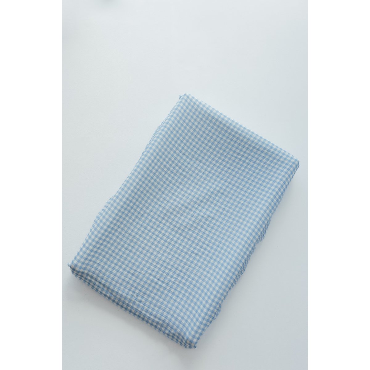 TISU luieraankleedkussenhoes, Baby Blue Gingham