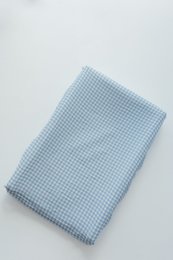 Pokrowiec na podkładkę do przewijania TISU, Baby Blue Gingham