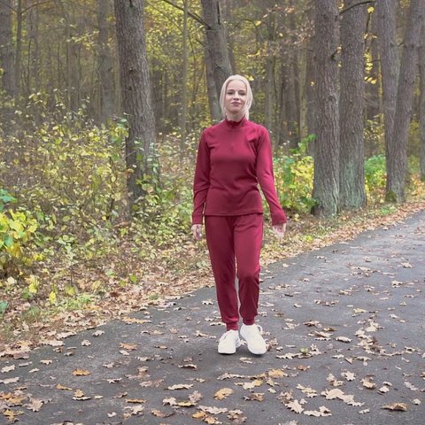 Jogger-Jogginghose für Damen, 250 g/m², Königskirsche