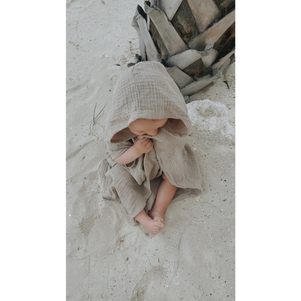 Bath poncho SAND