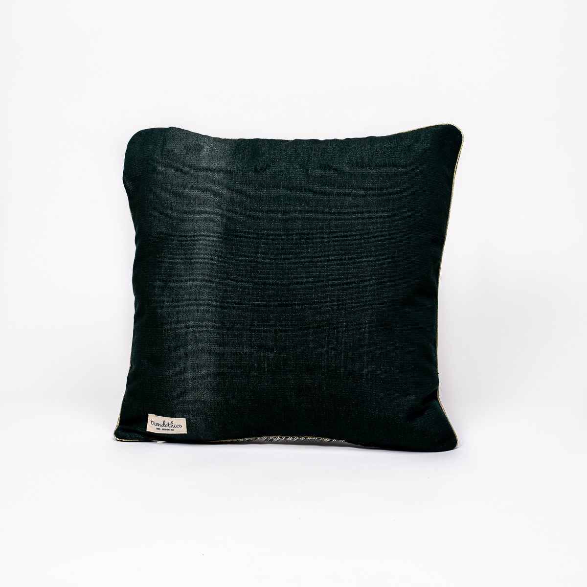 Ami Y'Sar green decorative cushion cover