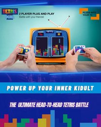 Tetris Duel - tv plug & play - 2 wireless controllers