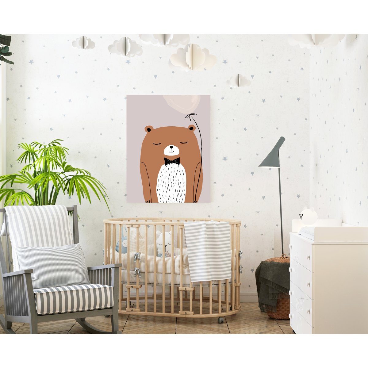 Bear poster nursery