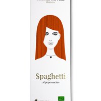 Good hair day organic bio spaghetti with chilli pepper