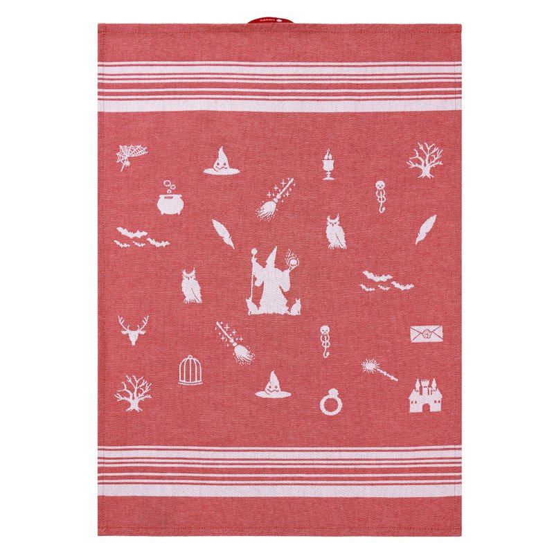 Küchenhandtuch Magic Lila Rot Grün Baumwolle (3 Stück)