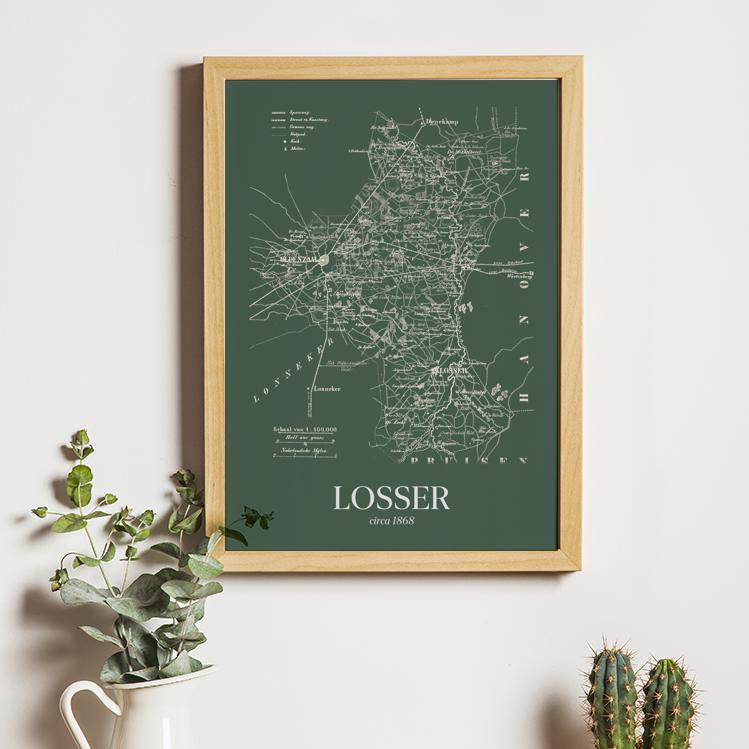 Looser in vintage style