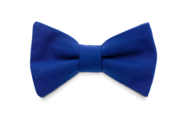 Dark blue bow tie made of high-quality fabric. Suitable for formal occasions and events.