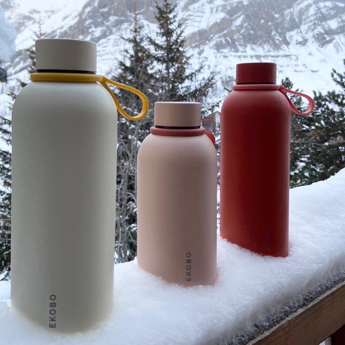Insulated Reusable Bottle 500ml - Ivory
