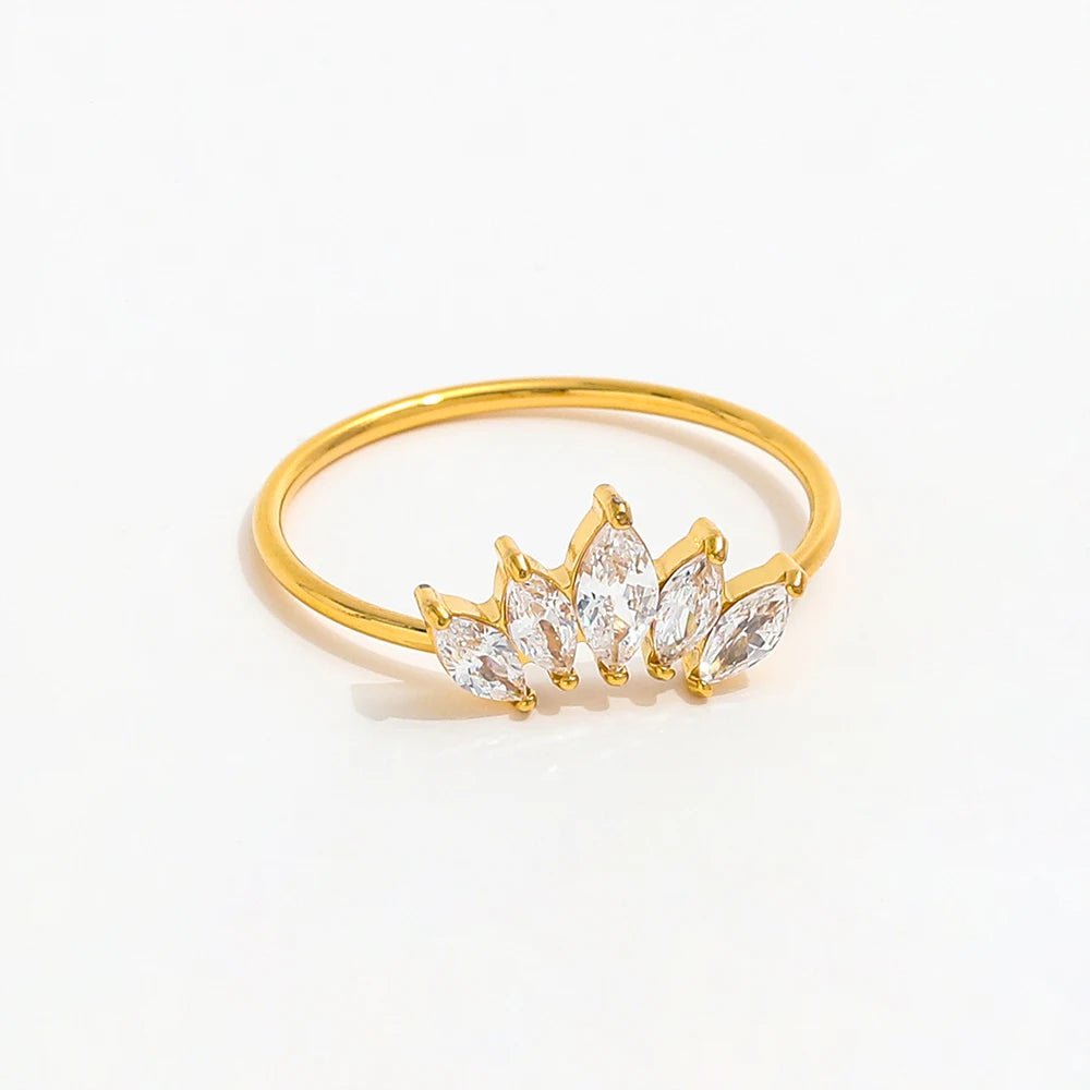 Rosy - Antik diamantklynge ring