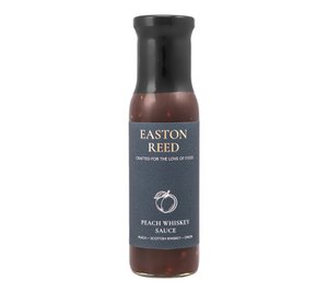 Peach Whiskey Sauce by Easton Reed (260 ml glass bottle)
