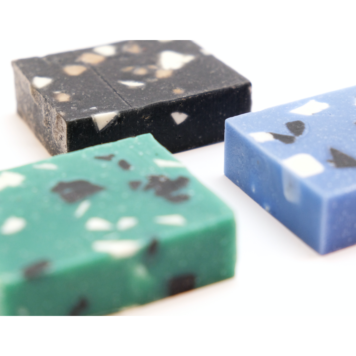 Handmade soap bar charcoal