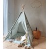 Mint - tipi, a tent for children with a double-sided muslin floor mat