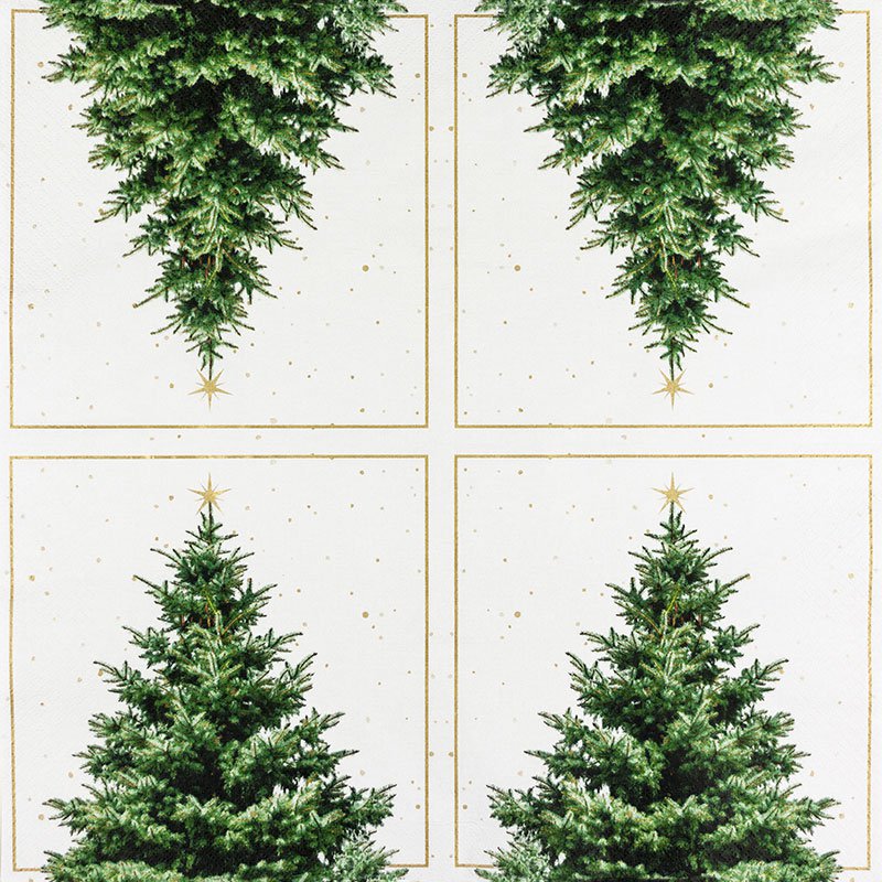 Lunch-Servietten Fir Tree