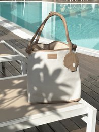 Premium Beach Bag Camel