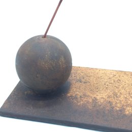 Industriële Wierookhouder "Rusty Universe °3"