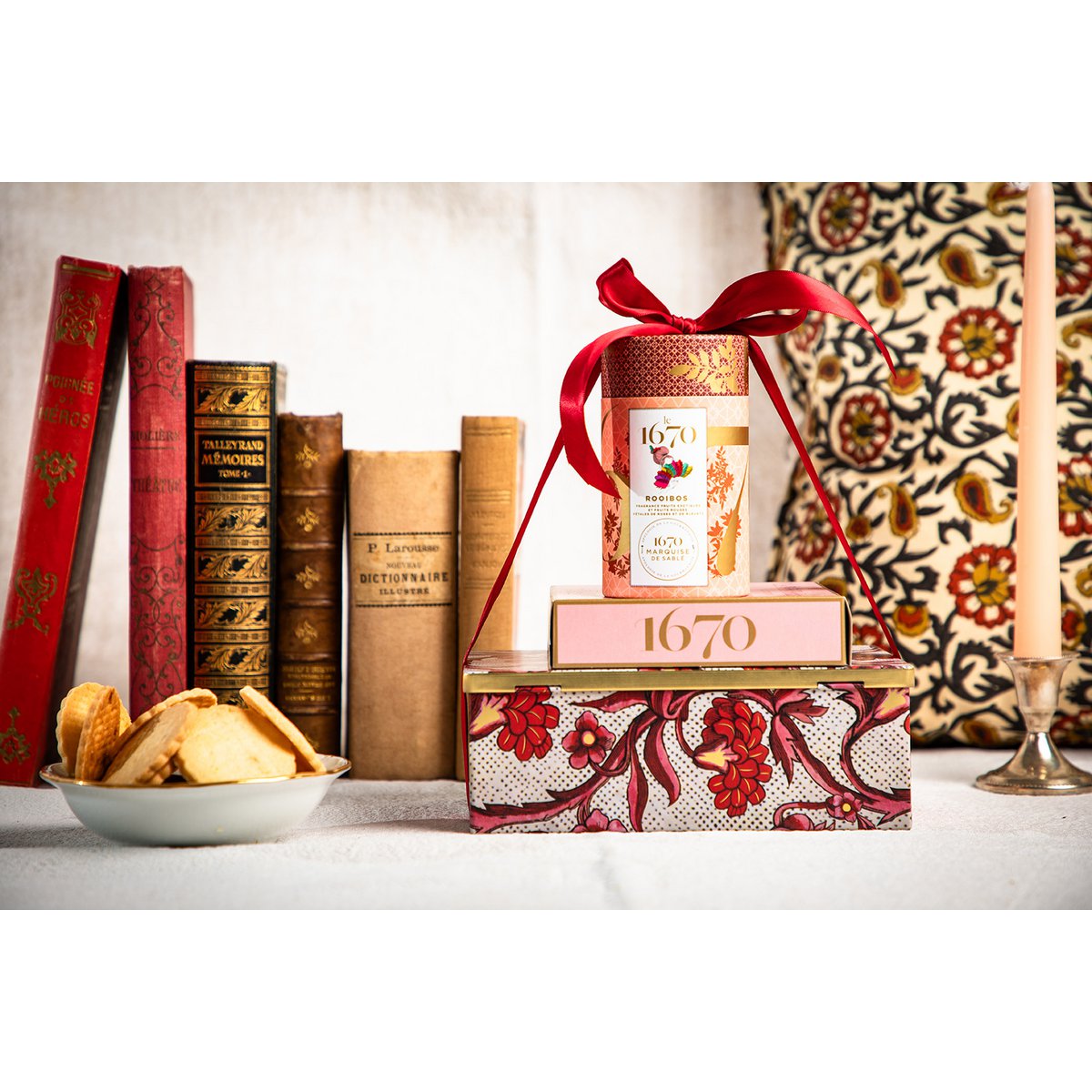 Raspberry chip shortbread cookies - 100g cardboard box - End of school year gift