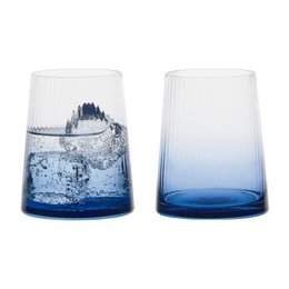 Set di 2 bicchieri Empire Blue DOF