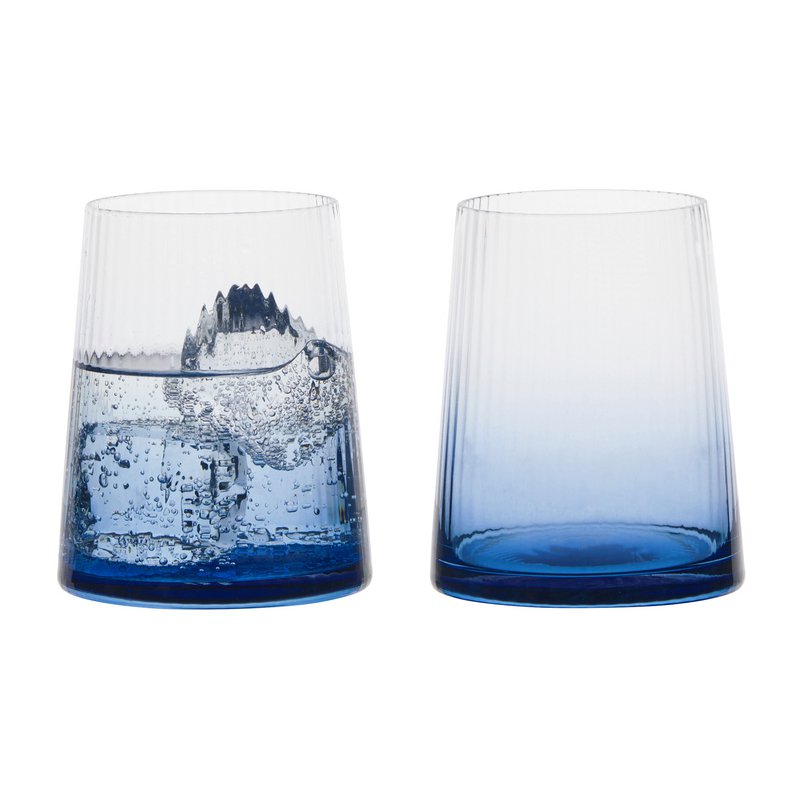 Set of 2 Empire Blue DOF Tumblers