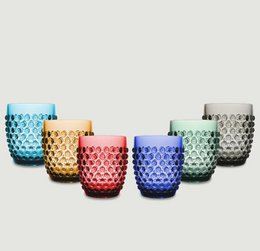 Arca Dotted aqua - Acryl Drinkbeker 350ml - groen - duurzaam, lichtgewicht, onbreekbaar, ideaal voor in de tuin, picknick, speelse look